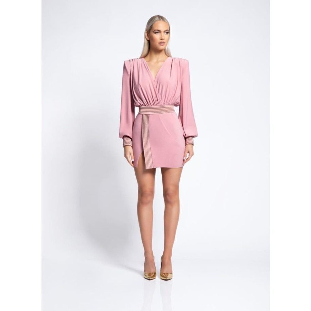 Zhivago Ready Mini Dress Blush Us4